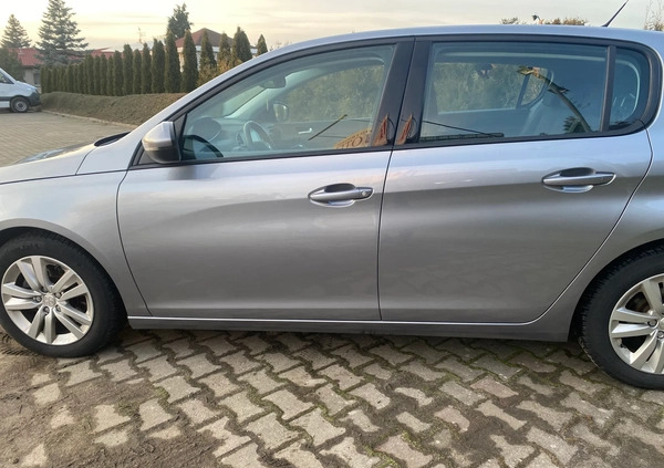 Peugeot 308 cena 37000 przebieg: 145212, rok produkcji 2017 z Goleniów małe 211